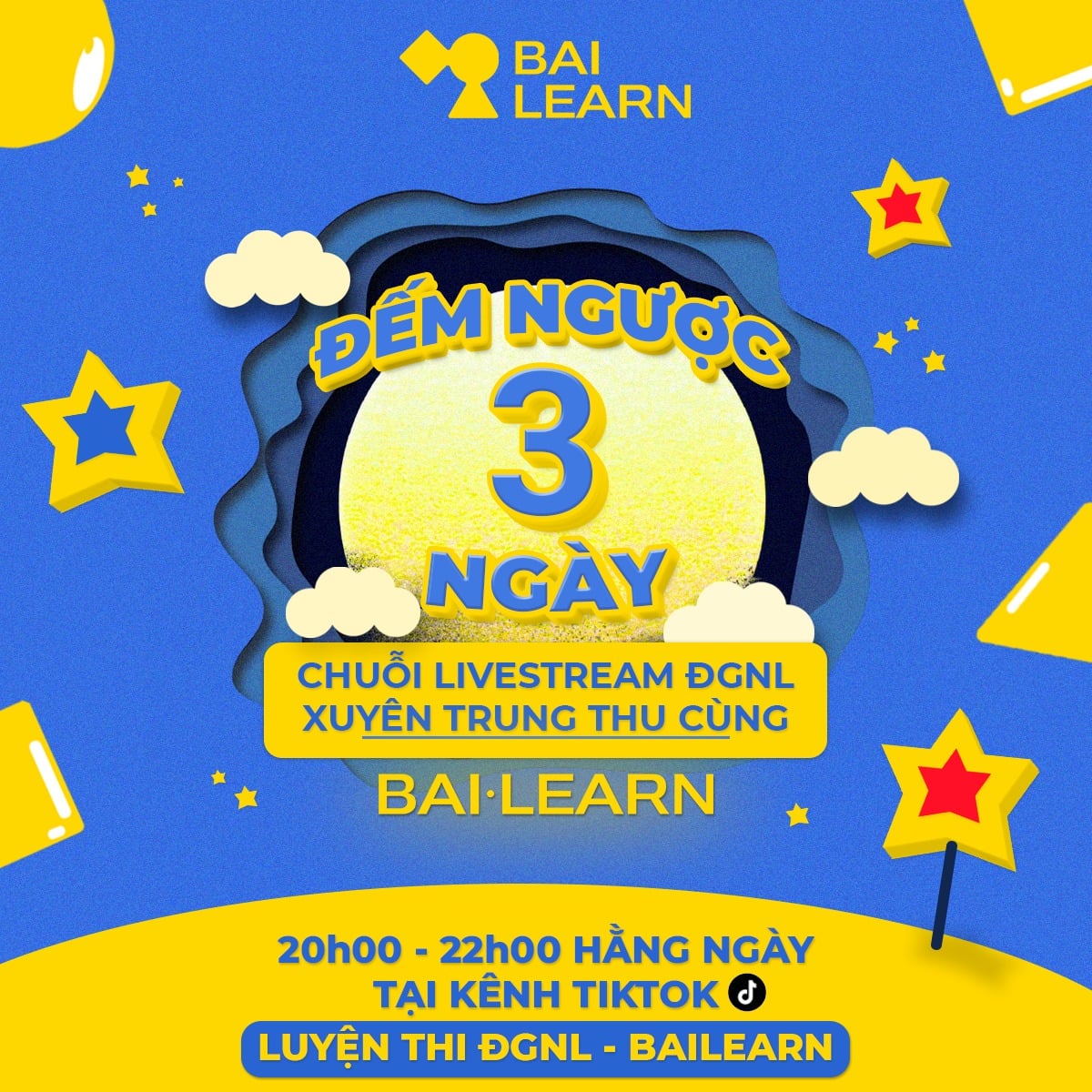 Chuỗi livestream miễn phí cùng BaiLearn - Nắm trọn "kiến thức nền tảng nhất" để chinh phục 900+ & 1000+ ĐGNL HCM trong năm 2026. illustration